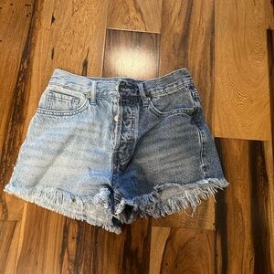 PacSun Denim High Rise Shorts Size 0.